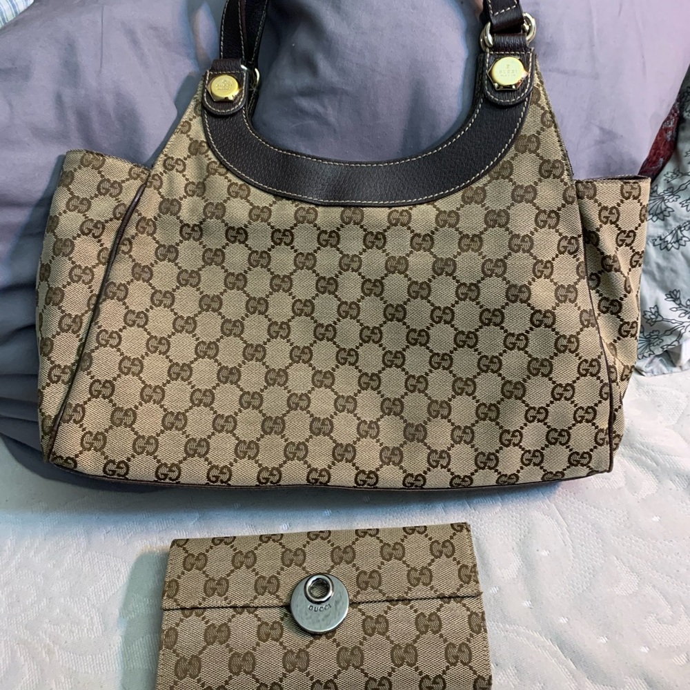Authentic Gucci Bag and Wallet